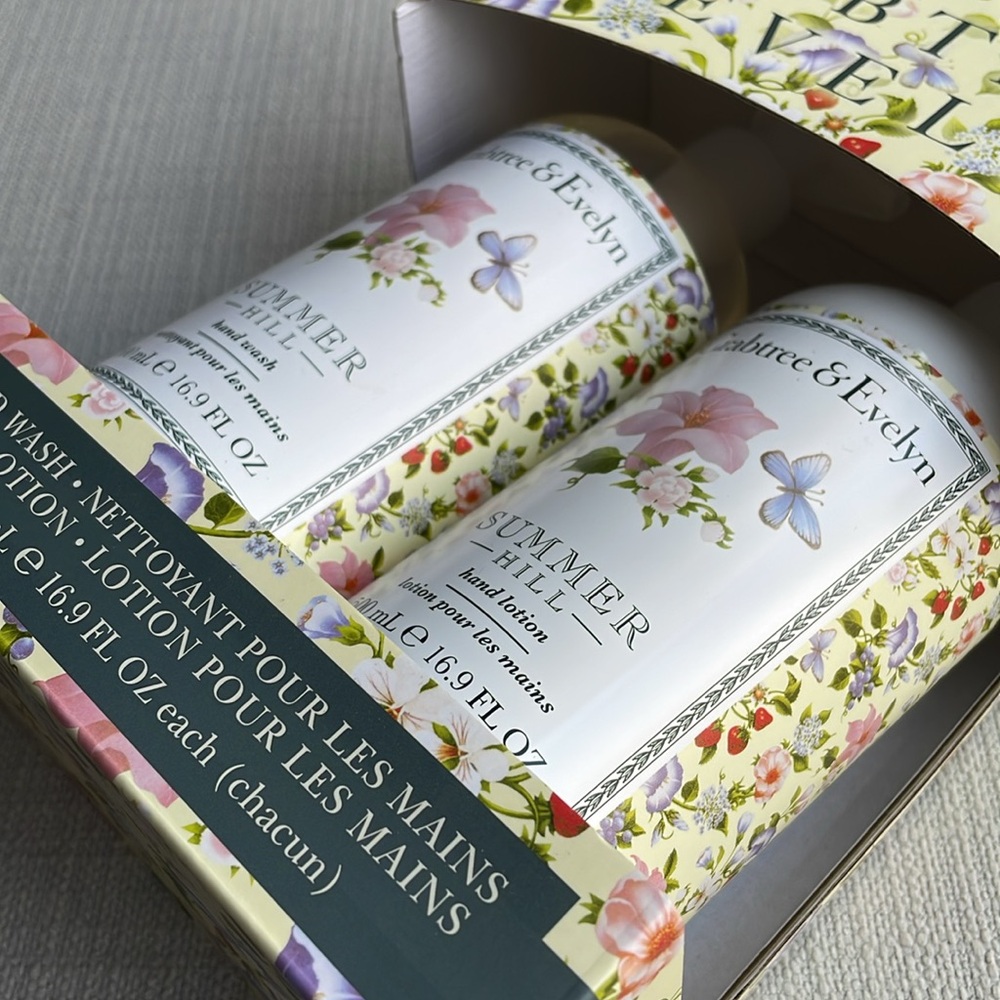 Crabtree & Evelyn summer hill gift set hand wash hand lotion - Picture 9 of 10